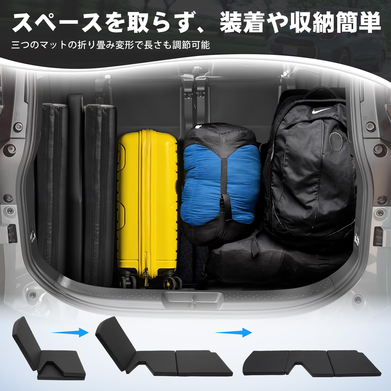 Amazon.co.jp: CARVANTA 新型 シエンタ 10系 7人乗り 車中泊マット
